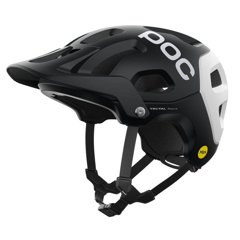 POC Tectal Race MIPS Helmet M 55-58cm Uranium Black/Hydrogen White Matt