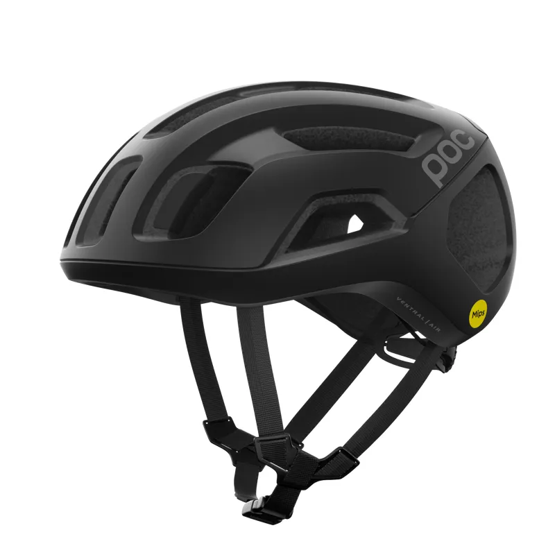 POC Ventral Air MIPS Helmet in Uranium Black Matt