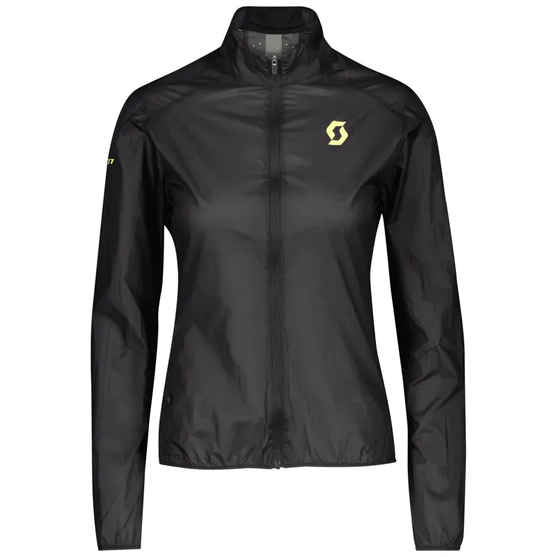 Scott RC Run WB Women's Jacket In Black/Yellow