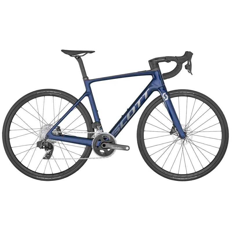 Scott Addict eRIDE 20 Electric Road Bike in Blue