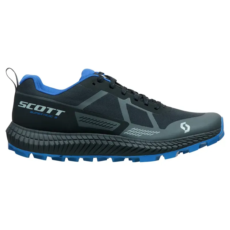 Scott Supertrac 3 Shoe Black/Storm Blue