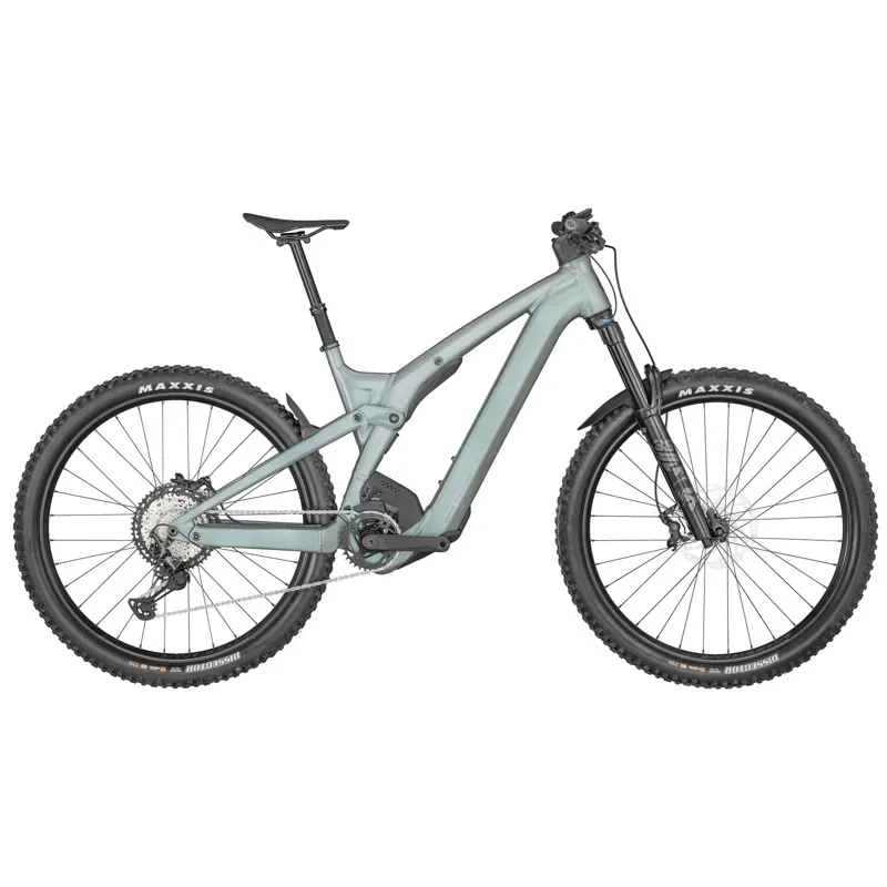 Scott Patron eRIDE 910 Electric Mountain Bike in Blue