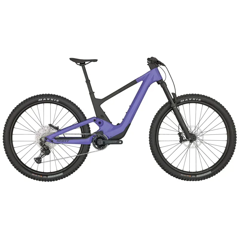 Scott Contessa Voltage eRIDE 910 Mountain Bike In Peri Purple