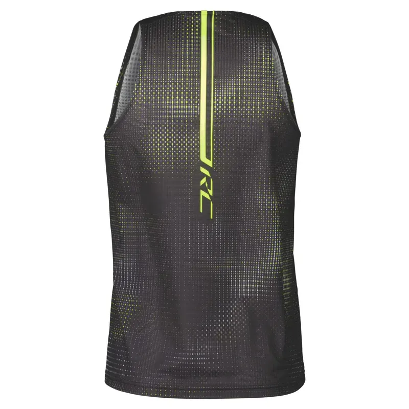 Scottt RC Run Men's Tank In Black/Yellow-1
