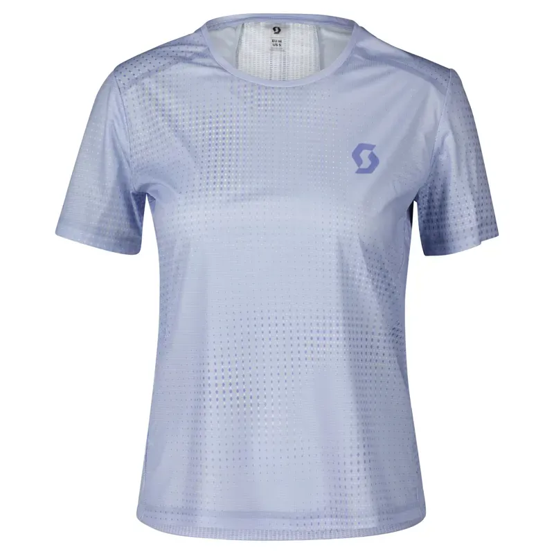Scott Rc Run Short-Sleeve Women's Shirt In Moon Blue/Dream Blue