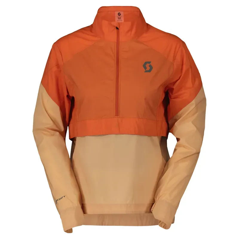 Scott Endurance Anorak WB Women's Jacket In Braze Orange/Rose Beige