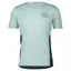 Scott Endurance Tech Short-Sleeve Men's Shirt In Mineral Green/Aruba Green