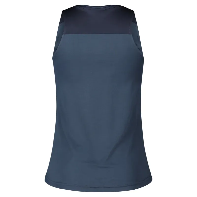 Scott Endurance Tech Women's Tank In Metal Blue/Dark Blue-1
