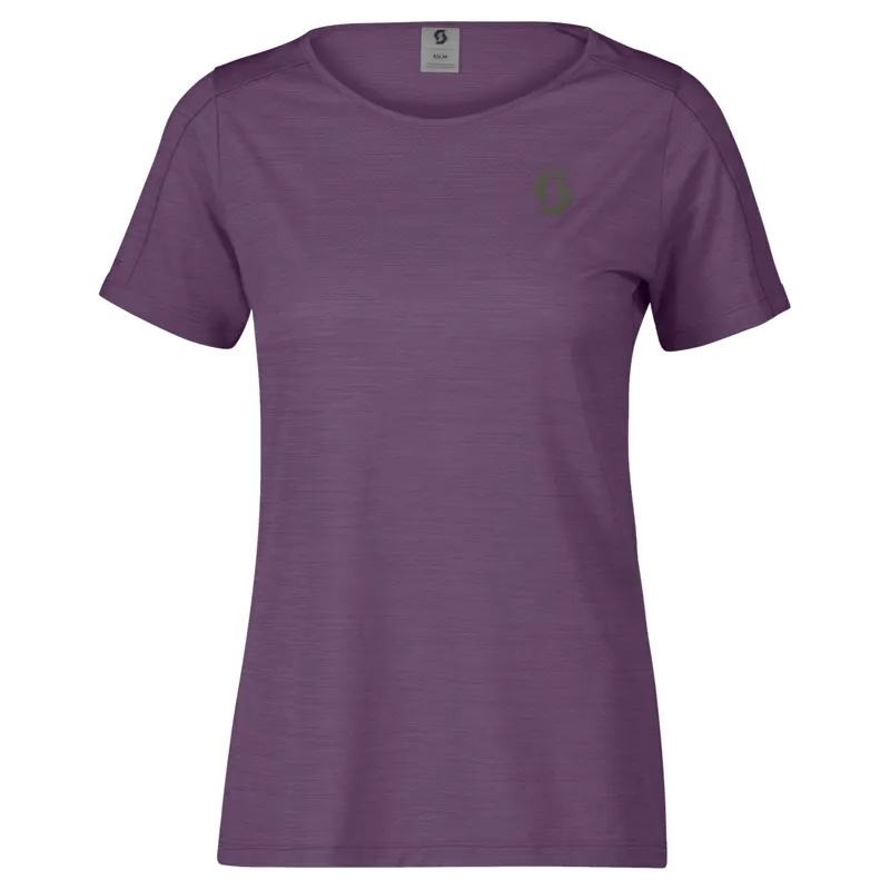 Scott Endurance Lt Short-Sleeve Women's Shirt In Vivid Purple