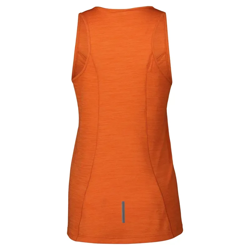 Scott Endurance LT Women's Tank In Braze Orange-1