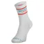 Scott Retro Casual Crew Socks in White