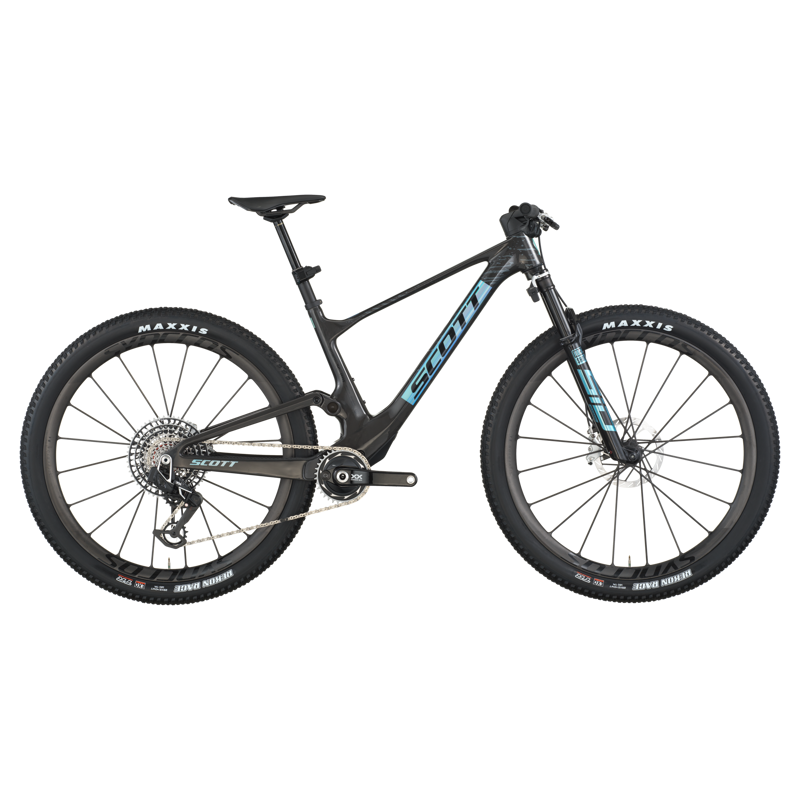 Scott Spark RC SL XC Mountain Bike in Carbon Black