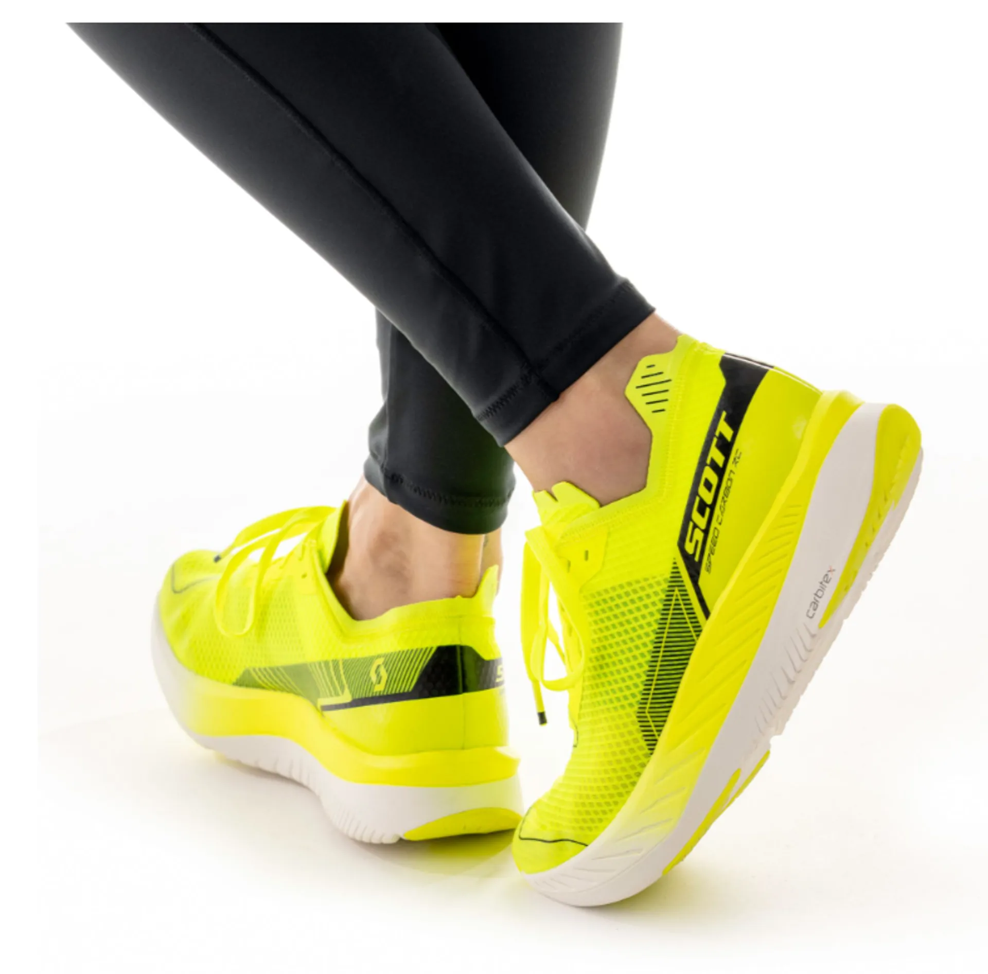 Scott Speed Carbon RC Women's Shoe yellow/white