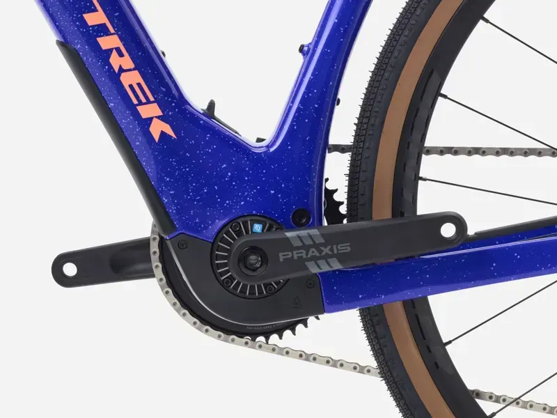 Trek Checkpoint+ SL 6 AXS Carbon E-Gravel Bike In Fjord Blue/Blue in Blue-4