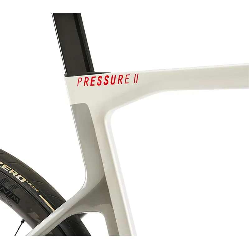 Cinelli Pressure II Racing Frameset in White-1