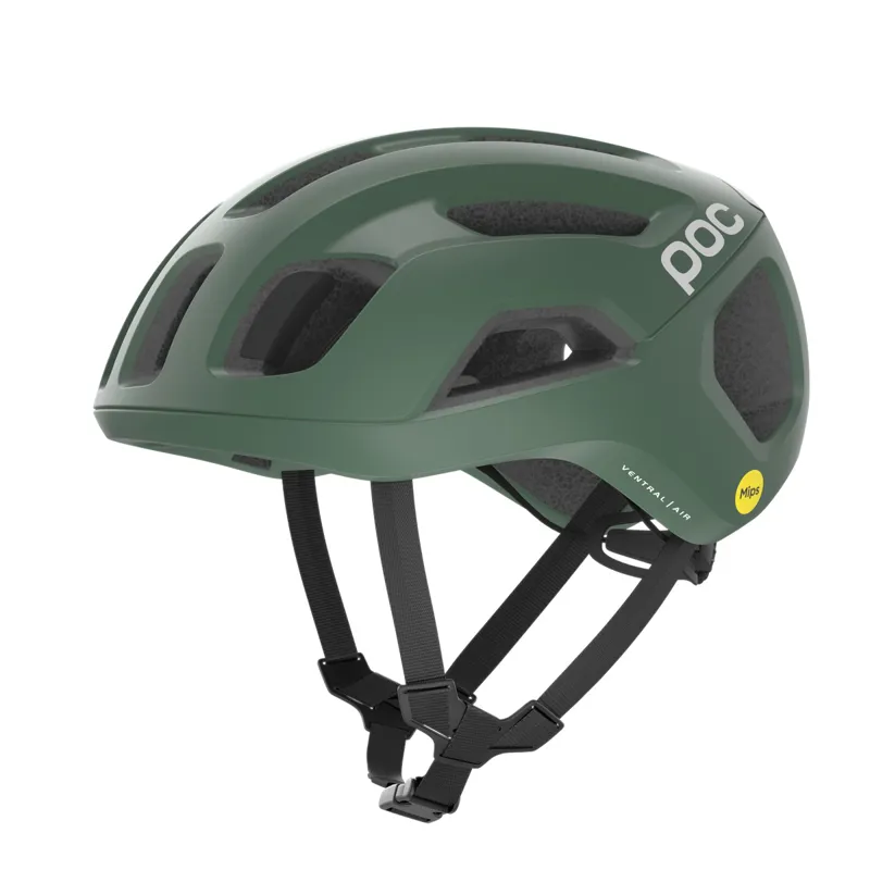 POC Ventral Air MIPS Helmet in Epidote Green Matt