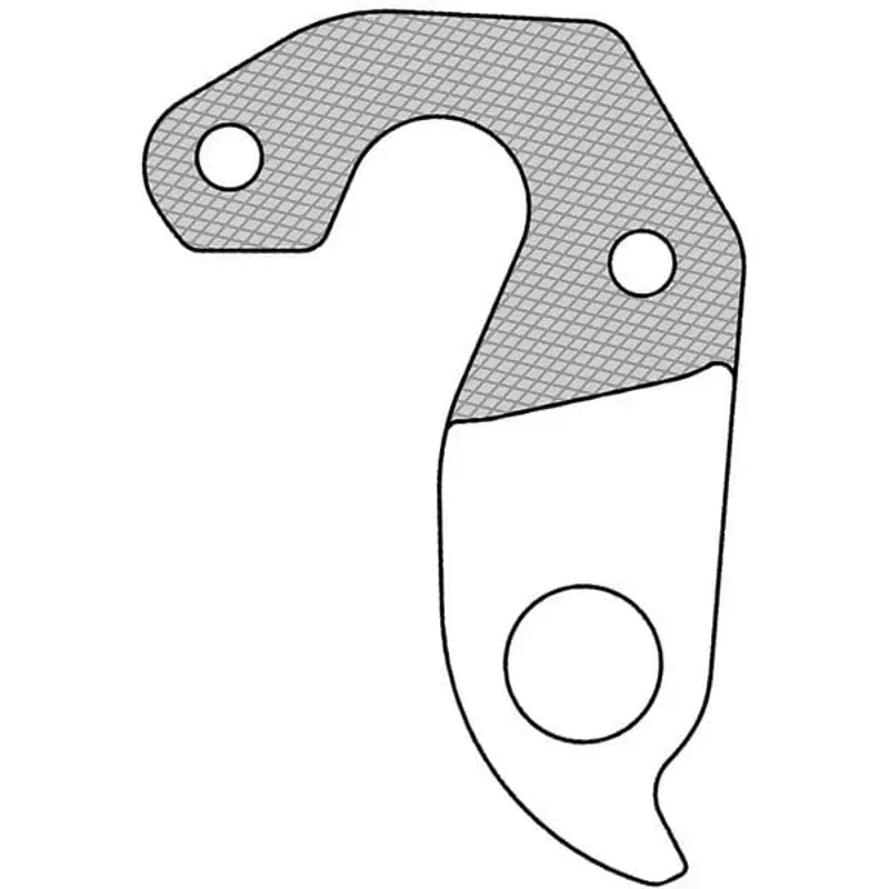 M Part Gear Hanger Specialized In Silver-3