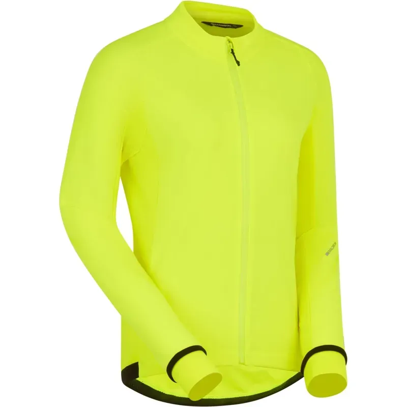 Madison DTE Isoler Thermal Long Sleeve Jacket Women's in Hi Viz Yellow-1