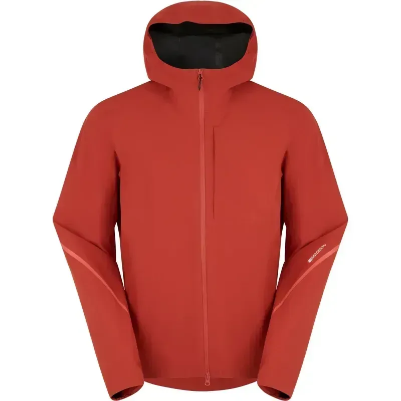 Madison Roam Men's 2-Layer Waterproof Jacket in Mineral Red-2