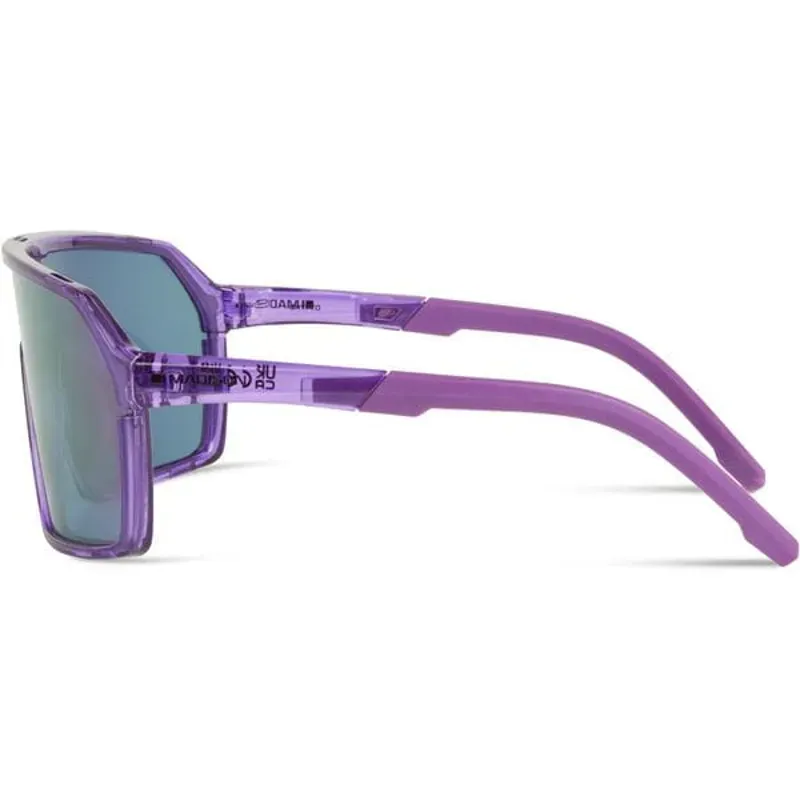 Madison Crypto Crystal Gloss Purple Sunglasses 3 Lens Pack Purple Mirror Amber Clear-1