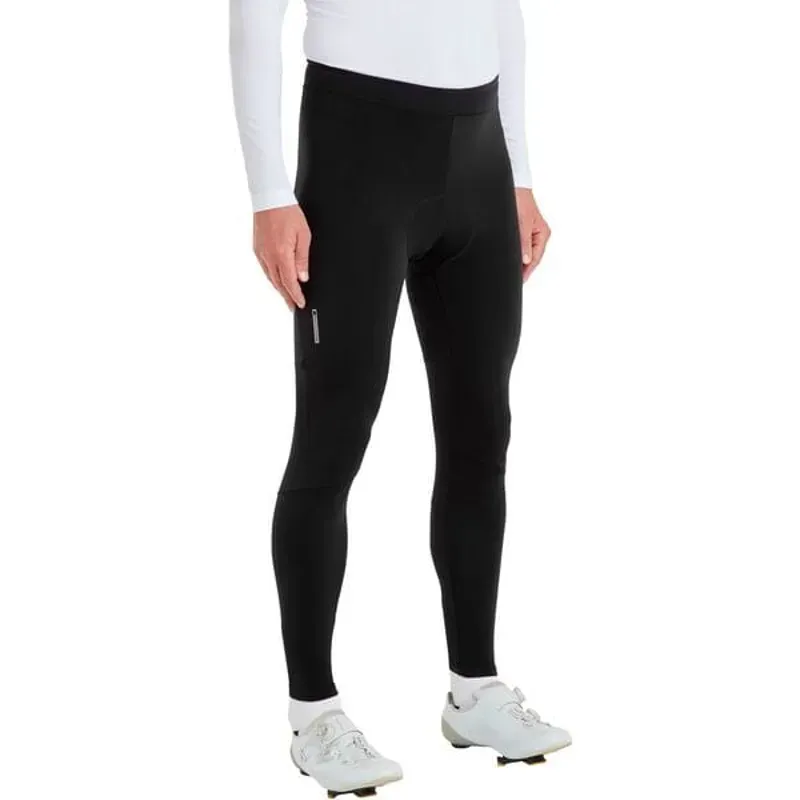 Madison Freewheel Thermal Men's Tights w/ Pad in Black-2