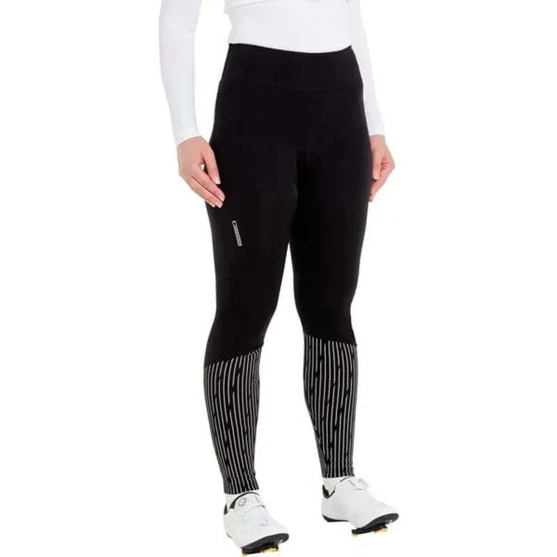 Madison Stella Reflect Padded Women's Thermal Tights in Black-2