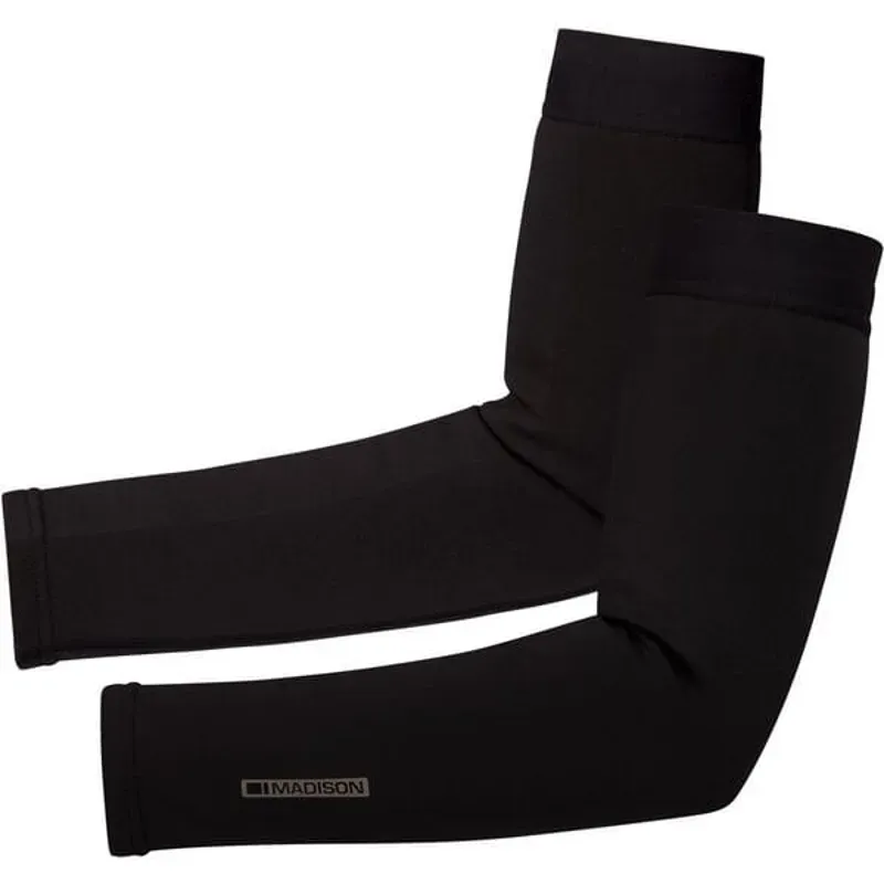 Madison DTE Isoler DWR Thermal Arm Warmers in Black 