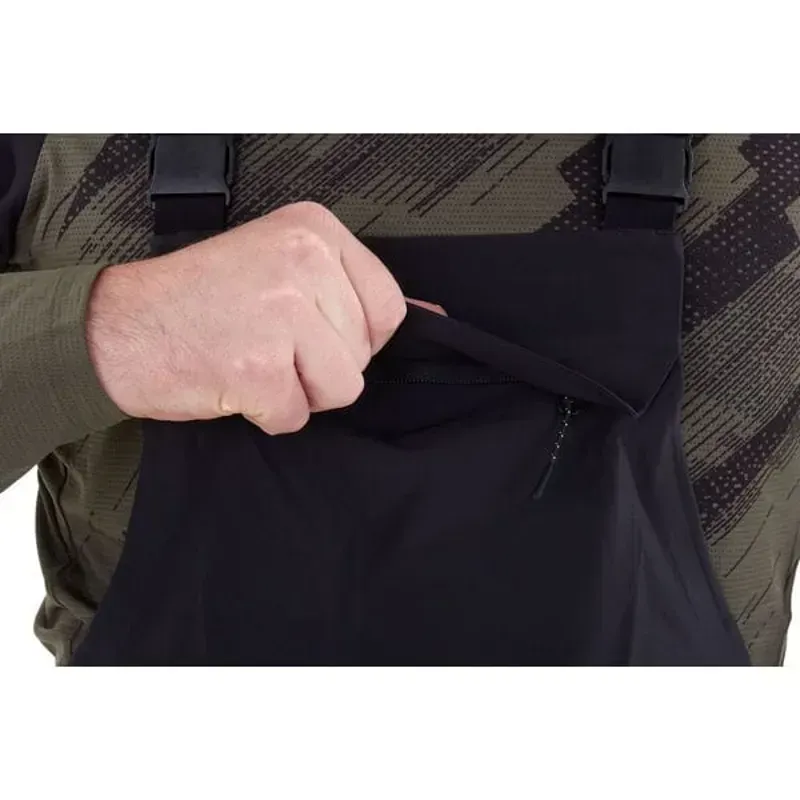 Madison DTE 3-Layer Waterproof Bib Trousers Small In Black-2