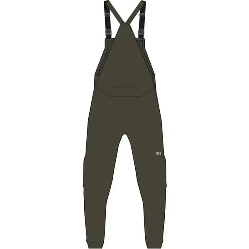 Madison DTE 3-Layer Waterproof Bib Trousers In Midnight Green-1