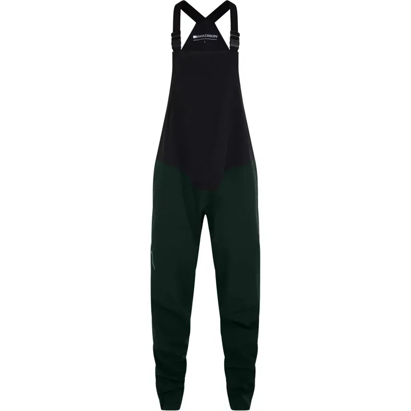 NEW 2026 Madison DTE 3-Layer Waterproof Bib Trousers Green