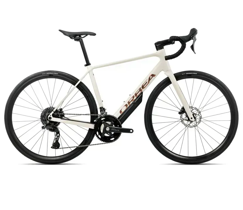 Orbea Avant H40 Road Bike in Ivory White/Titan Bronze Gloss
