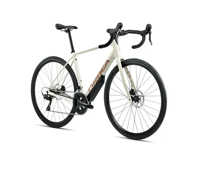 Orbea Avant H40 Road Bike in Ivory White/Titan Bronze Gloss-1