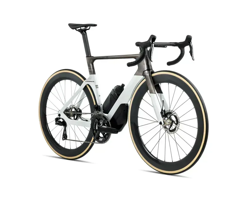 Orbea Orca Aero M30iLTD Road Bike in Magic Gold Gloss/Carbon Raw Matt-1