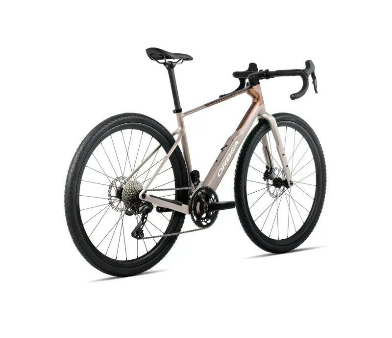 Orbea Terra M20team Gravel Bike In Nickel/Met Cinnamon Matt-2