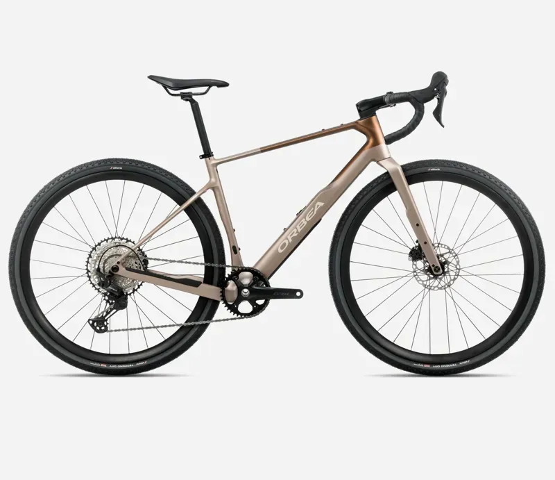 Orbea Terra M30Team 1X Gravel Bike in Nickel/Cinnamon Matt