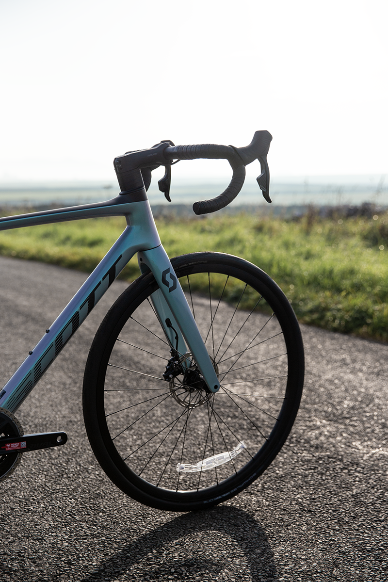 Scott Addict 10 Road Bike in Green-5