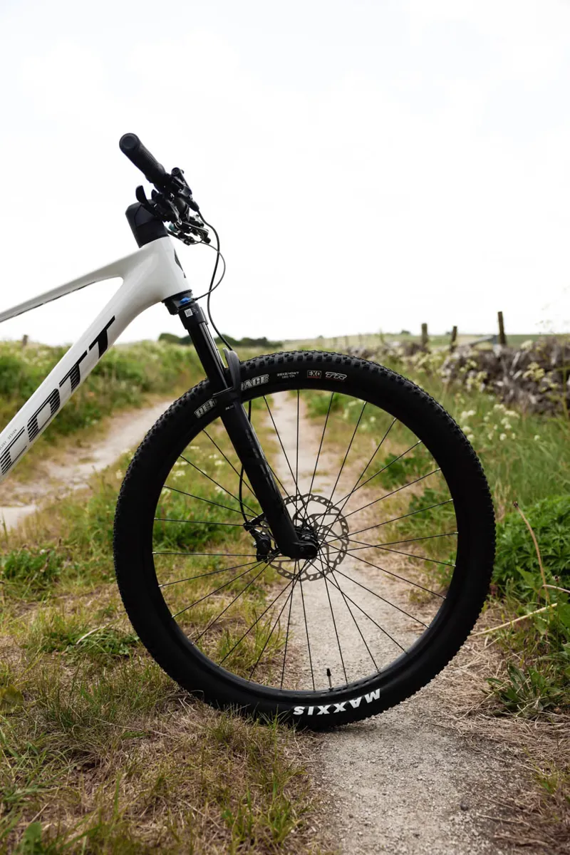 Scott Spark RC Team Mountain Bike in White-2