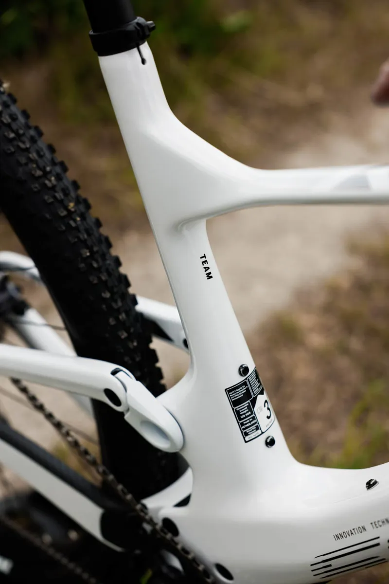 Scott Spark RC Team Mountain Bike in White-4