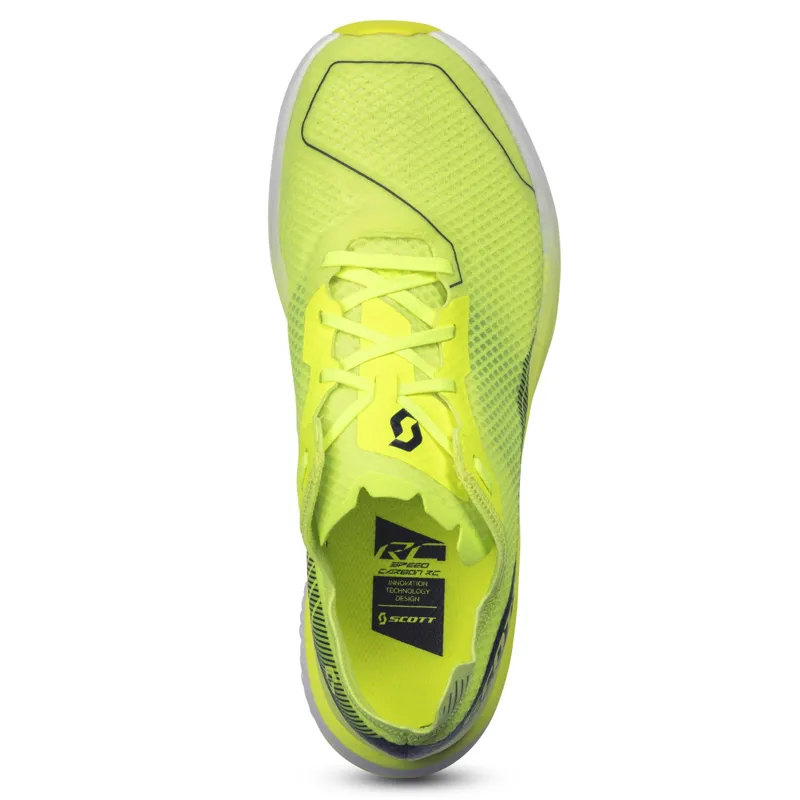 Scott Speed Carbon RC Shoe yellow/white-4