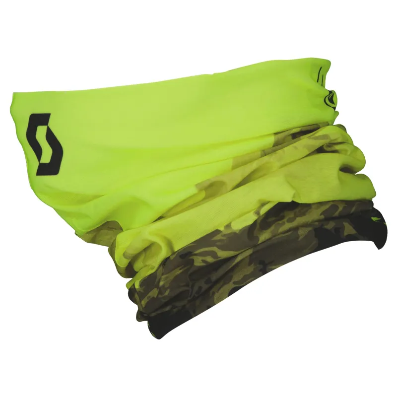 Scott LT Neck Gaiter Black/Yellow