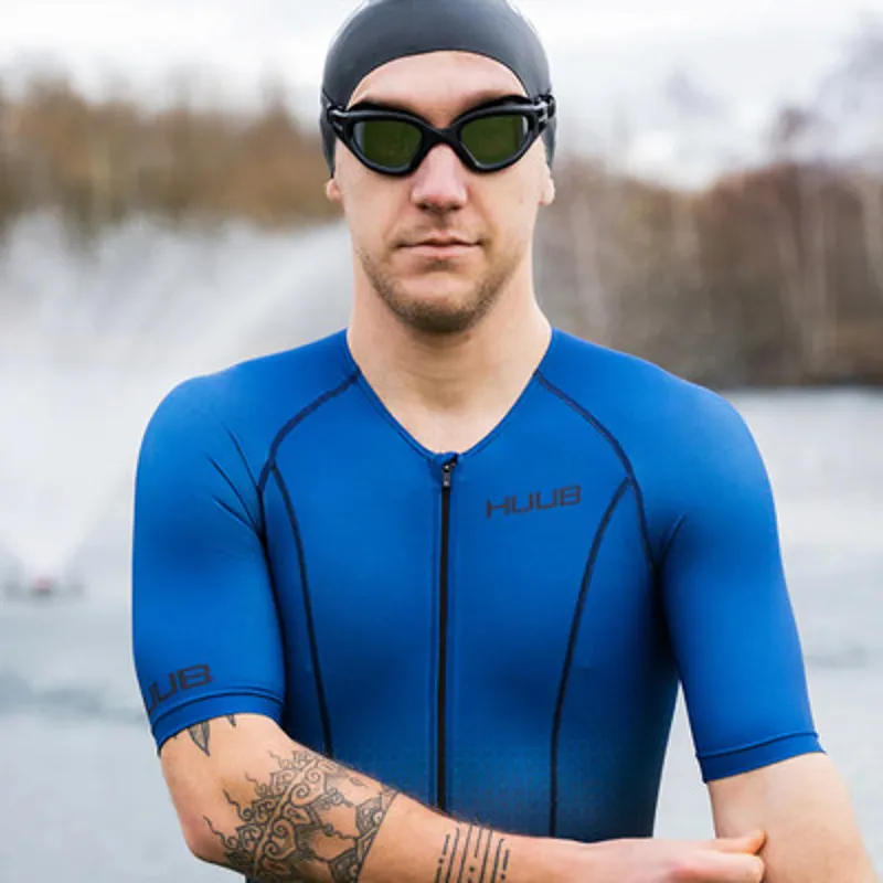 HUUB Commit Long Course Tri Suit Navy - Men's-2