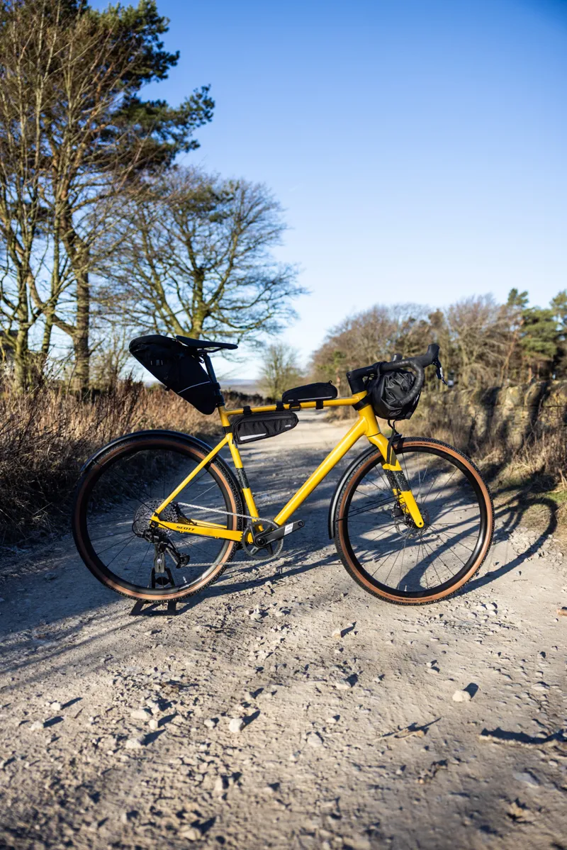 Scott Speedster Gravel 30 SRAM APEX XPLR 1x12 Speed Gravel Bike XL 58 Yellow Display Model