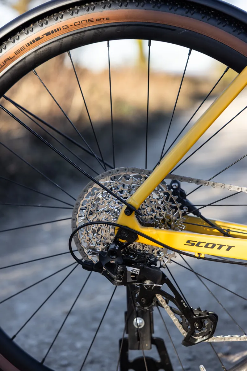 Scott Speedster Gravel 30 SRAM APEX XPLR 1x12 Speed Gravel Bike XL 58 Yellow Display Model-7