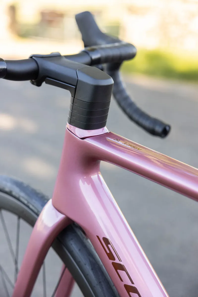 SCOTT Addict RC 30 Carbon Road Bike Shimano 105 Di2 - Medium 54cm Ash Pink-5