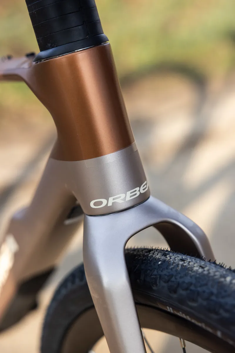 Orbea Terra M30Team 1X Gravel Bike in Nickel/Cinnamon Matt-6