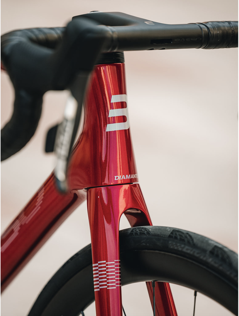 Basso Diamante Frameset Candy Red Fade-1