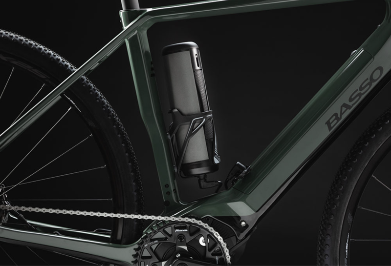 Basso Volta Gravel Apex 1x11 Military E- Bike Green-2