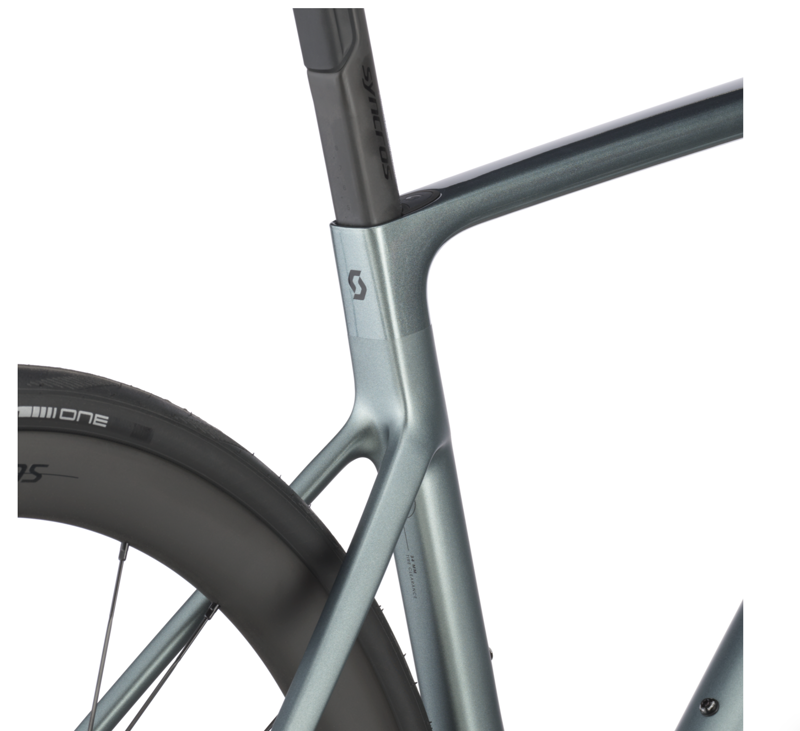 Scott Addict RC 30 Road Bike In Whale Grey-4