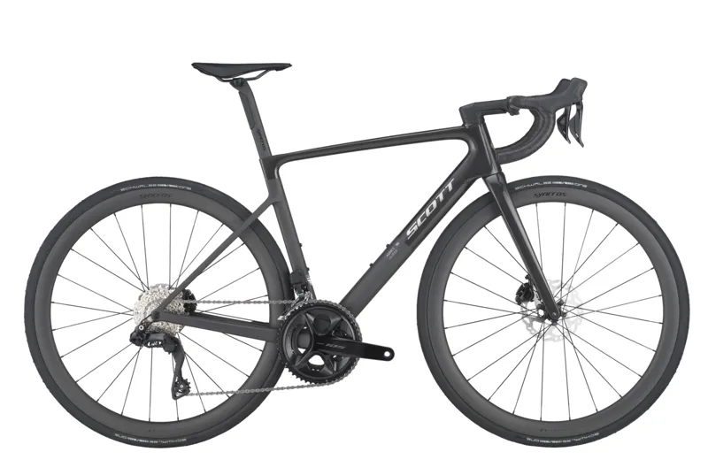 Scott Addict RC 30 Road Bike In Carbon Black