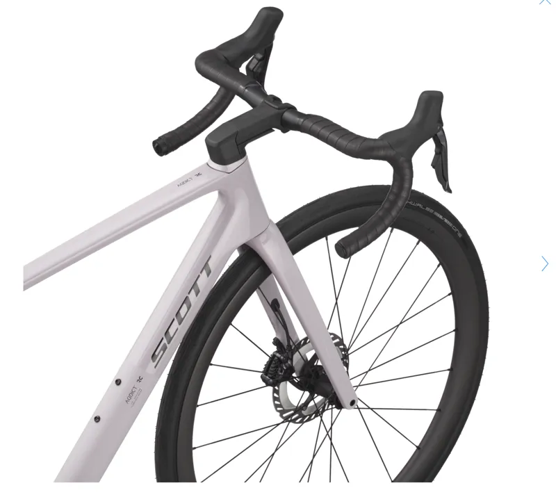 Scott Addict RC 20 Road Bike in Hushed Pink-2